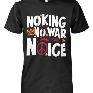 No King No War No ICE T-Shirt  73